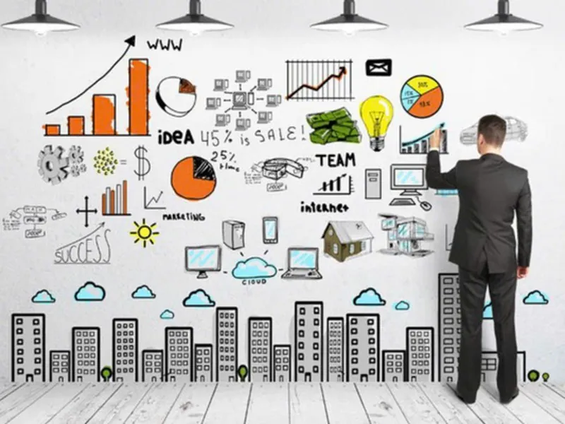 Người đang lên kế hoạch và chiến lược chơi xổ số